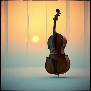 Cello Suite In Winter Light